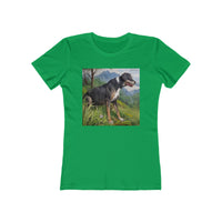Mountain Cur - Women's Slim Fit Ringspun Cotton Tee