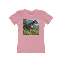 Mountain Cur - Women's Slim Fit Ringspun Cotton Tee