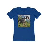 Mountain Cur - Women's Slim Fit Ringspun Cotton Tee
