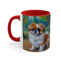 Pekingese Puppy 11oz Ceramic Accent Mug