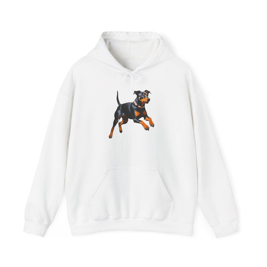 Manchester Terrier Unisex 50/50 Hooded Sweatshirt