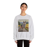 Czechoslovakian Vlcak -Unisex 50/50 Crewneck Sweatshirt