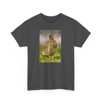 Rabbit 'Clover' Unisex Heavy Cotton Tee