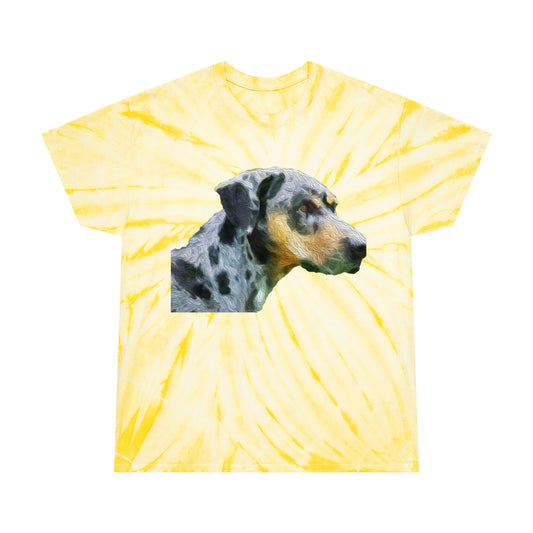 Catahoula 'Clancy' Unisex Tie-Dye Tee, Cyclone