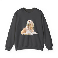 Afghan Hound Unisex 50/50  Crewneck Sweatshirt