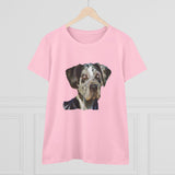 American Leopard Hound Women's Midweight Cotton Tee
