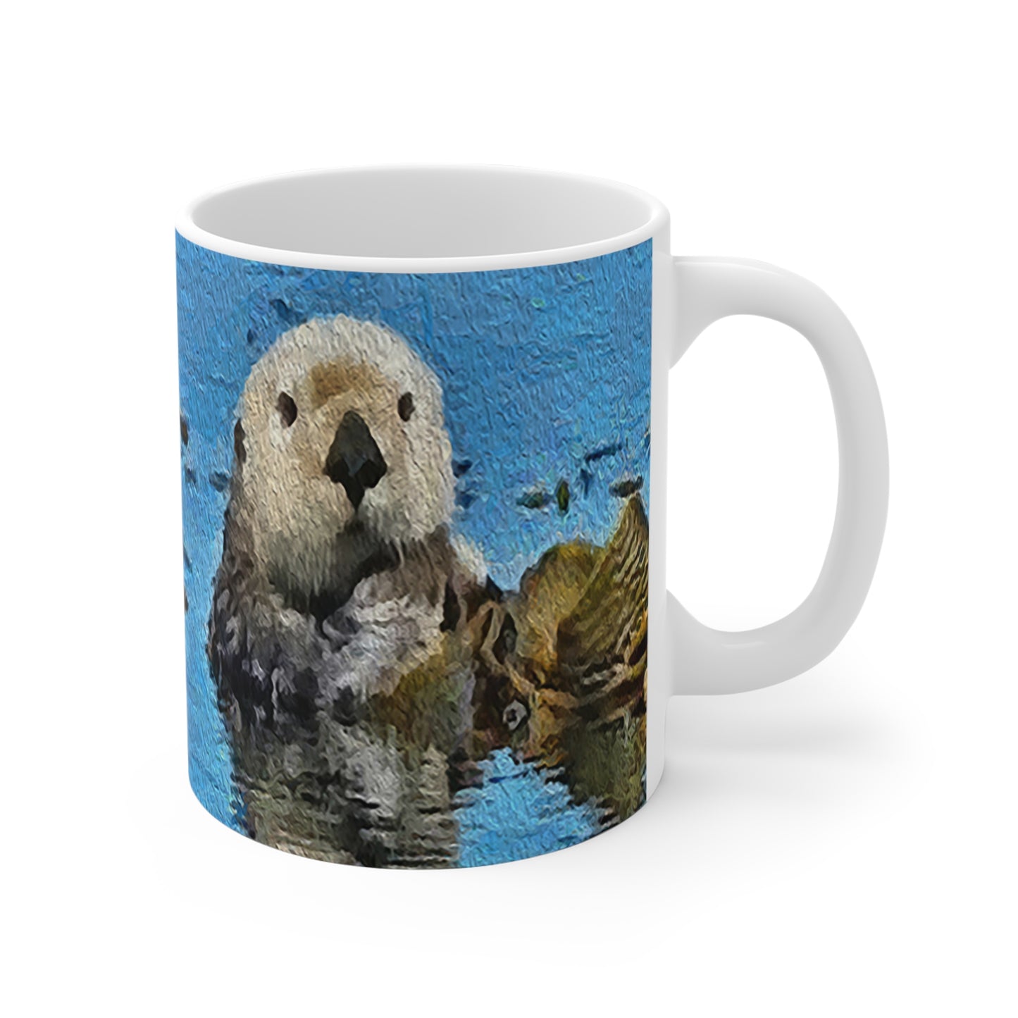 Sea Otter 'Ollie' Ceramic Mug 11oz