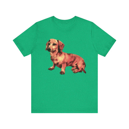 Dachshund 'Simone' Classic Jersey Short Sleeve Tee