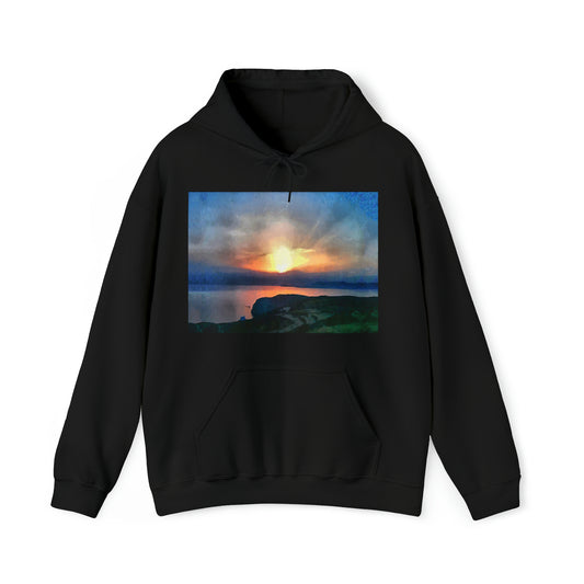 Sifnos Sunset (Greece) Unisex 50-50 Hoodie
