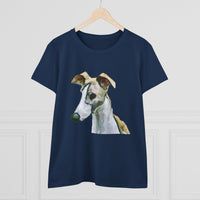Whippet 'Simba #1' Women's Midweight Cotton Tee