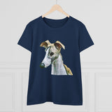 Whippet 'Simba #1' Women's Midweight Cotton Tee