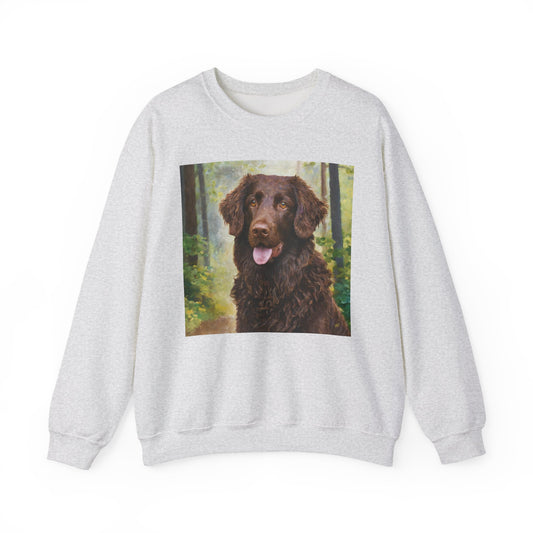 Curly-Coat Retriever - Unisex 50/50 Crewneck Sweatshirt