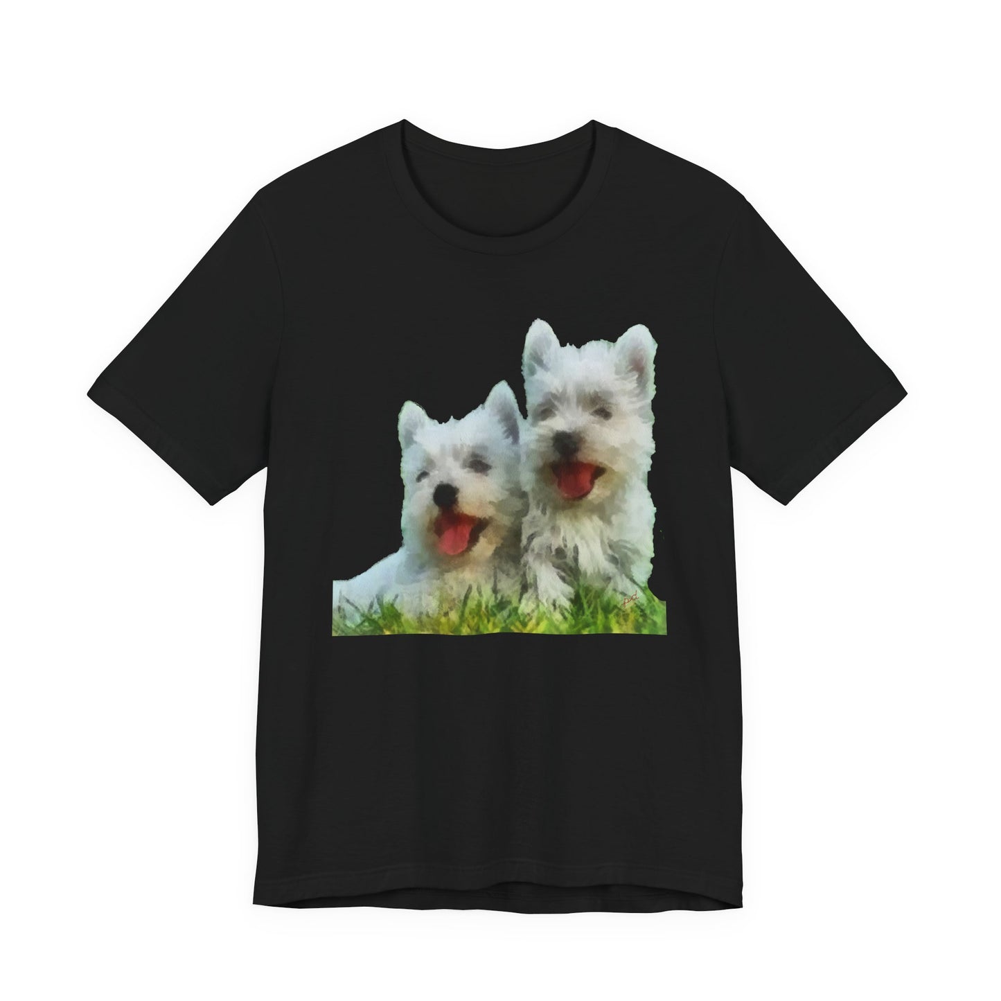 West Highland Terrier - Westie - Unisex Jersey Short Sleeve Tee