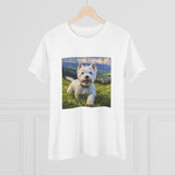 Ethereal Beauty Westie Women's Relaxed Fit Cotton Tee