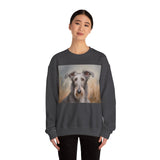 Scottish Deerhound 50/50  Crewneck Sweatshirt