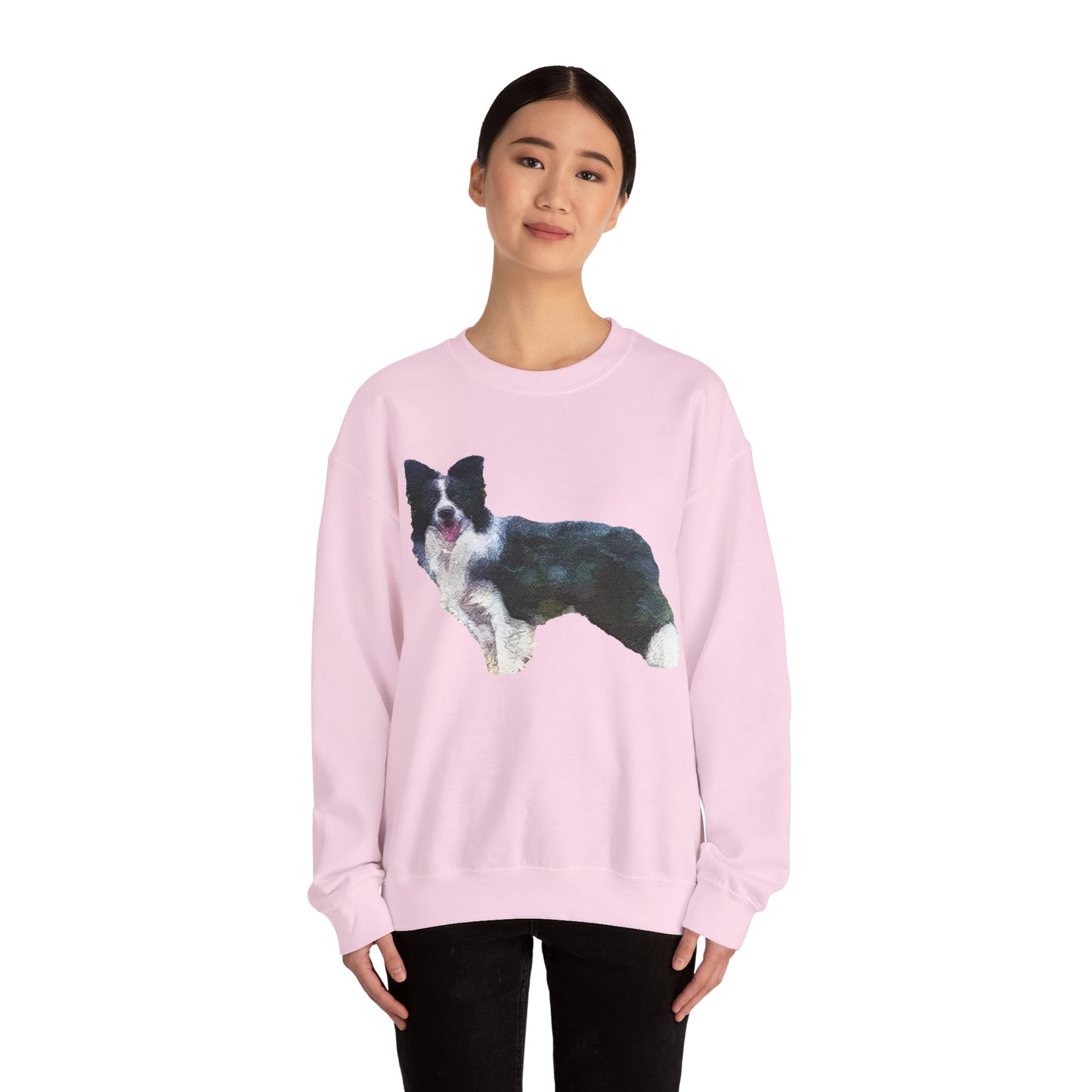 Border Collie 'Andrew' Unisex Crewneck Sweatshirt