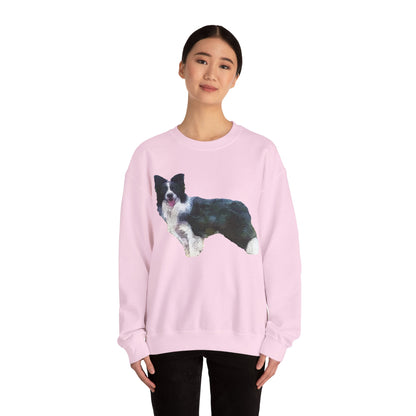 Border Collie 'Andrew' Unisex Crewneck Sweatshirt