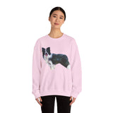 Border Collie 'Andrew' Unisex Crewneck Sweatshirt