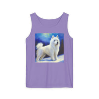 American Eskimo Dog Unisex Relaxed Fit Ringspun Cotton Tank Top