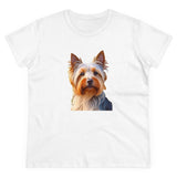 Silky Terrier Women's Midweight Cotton Tee