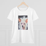 Chinese Crested Women's Midweight Cotton Tee