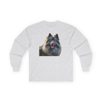 Keeshond Unisex Classic Cotton Long Sleeve Tee