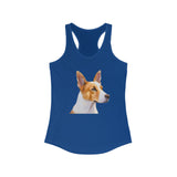 Canaan Dog of Israel Women's Racerback Tank Top