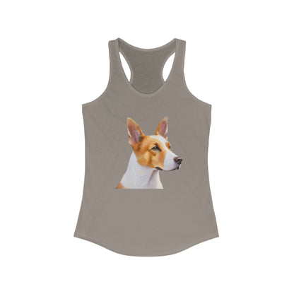 Canaan Dog of Israel Women's Racerback Tank Top