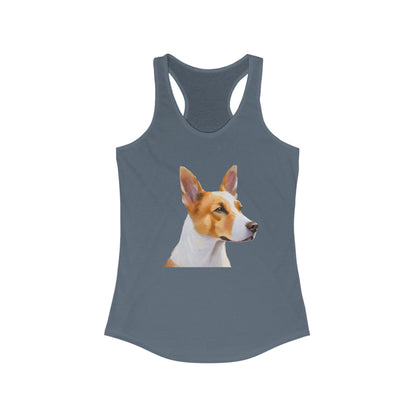 Canaan Dog of Israel Women's Racerback Tank Top