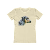 Catahoula 'Clancy' - Women's Slim Fit Ringspun Cotton T-Shirt