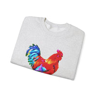 Rooster 'Craw' Unisex 50/50 Crewneck Sweatshirt
