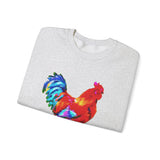 Rooster 'Craw' Unisex 50/50 Crewneck Sweatshirt