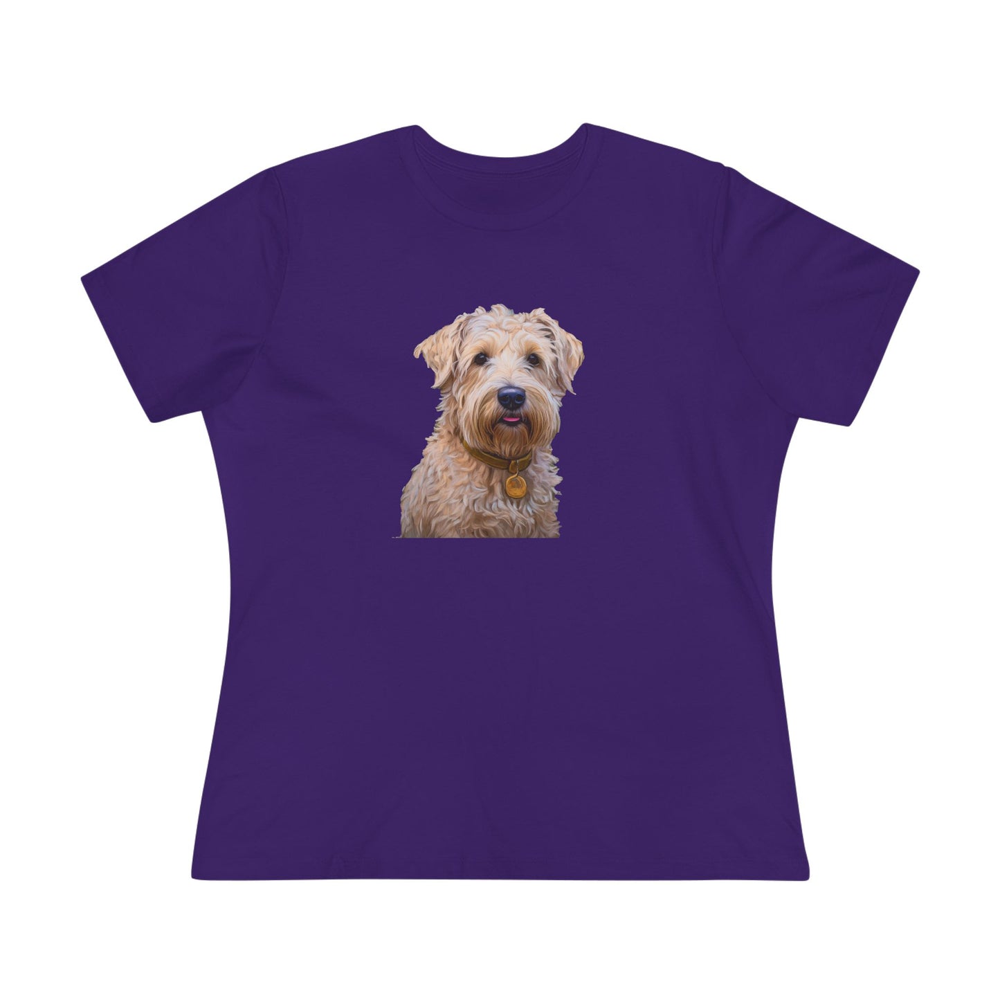 Soft Coated Wheaten Terrier Women's Relaxed Fit Cotton Tee