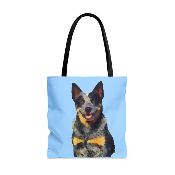 Blue Heeler - Australian Cattle Dog 'Bailey' Tote Bag