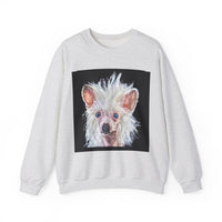 Chinese Crested Unisex 50/50 Crewneck Sweatshirt
