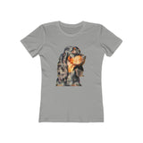 Gordon Setter 'Angus' -  Women's Slim Fit Ringspun Cotton T-Shirt