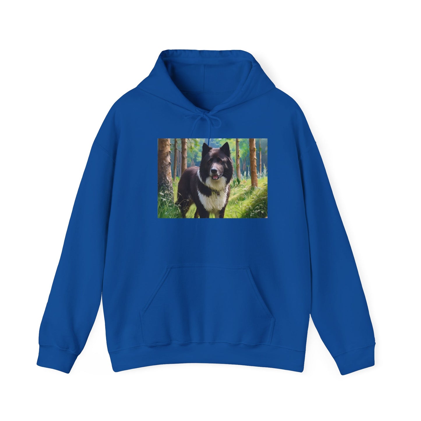 Karelian Bear Dog Unisex Cozy Hooded Sweatshirt