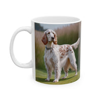 English Setter #4 - Ceramic Mug - 2 Sizes