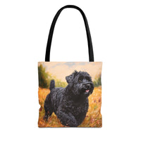 Black Russian Terrier Tote Bag (AOP)