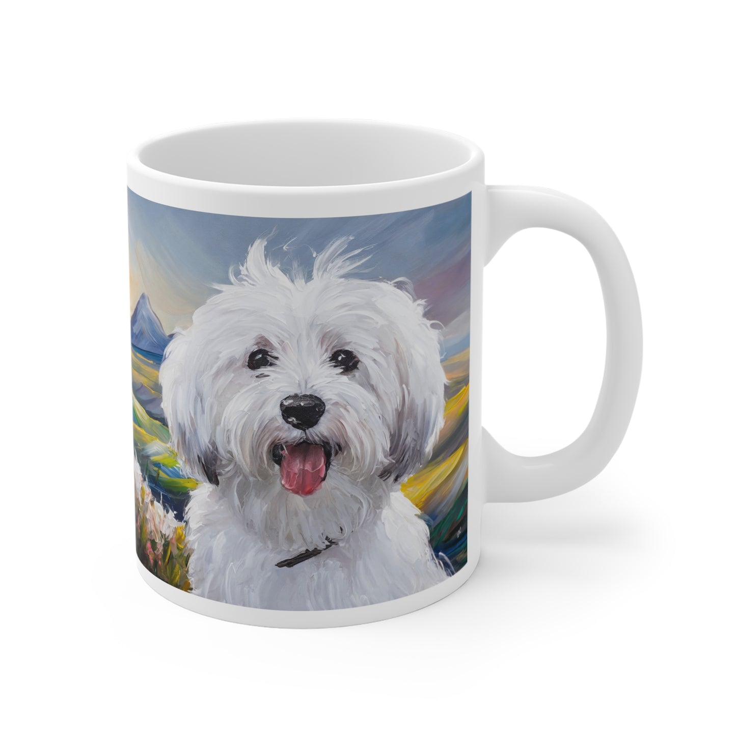 Coton Tulear Ceramic Mug 11oz