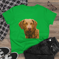 Chesapeake Bay Retriever Women's Midweight Cotton Tee