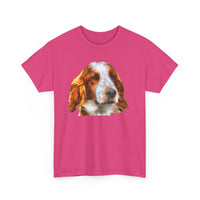 Irish Red & White Setter Unisex Heavy Cotton Tee