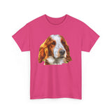 Irish Red & White Setter Unisex Heavy Cotton Tee