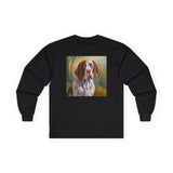 Bracco Italiano Unisex Cotton Long Sleeve Tee