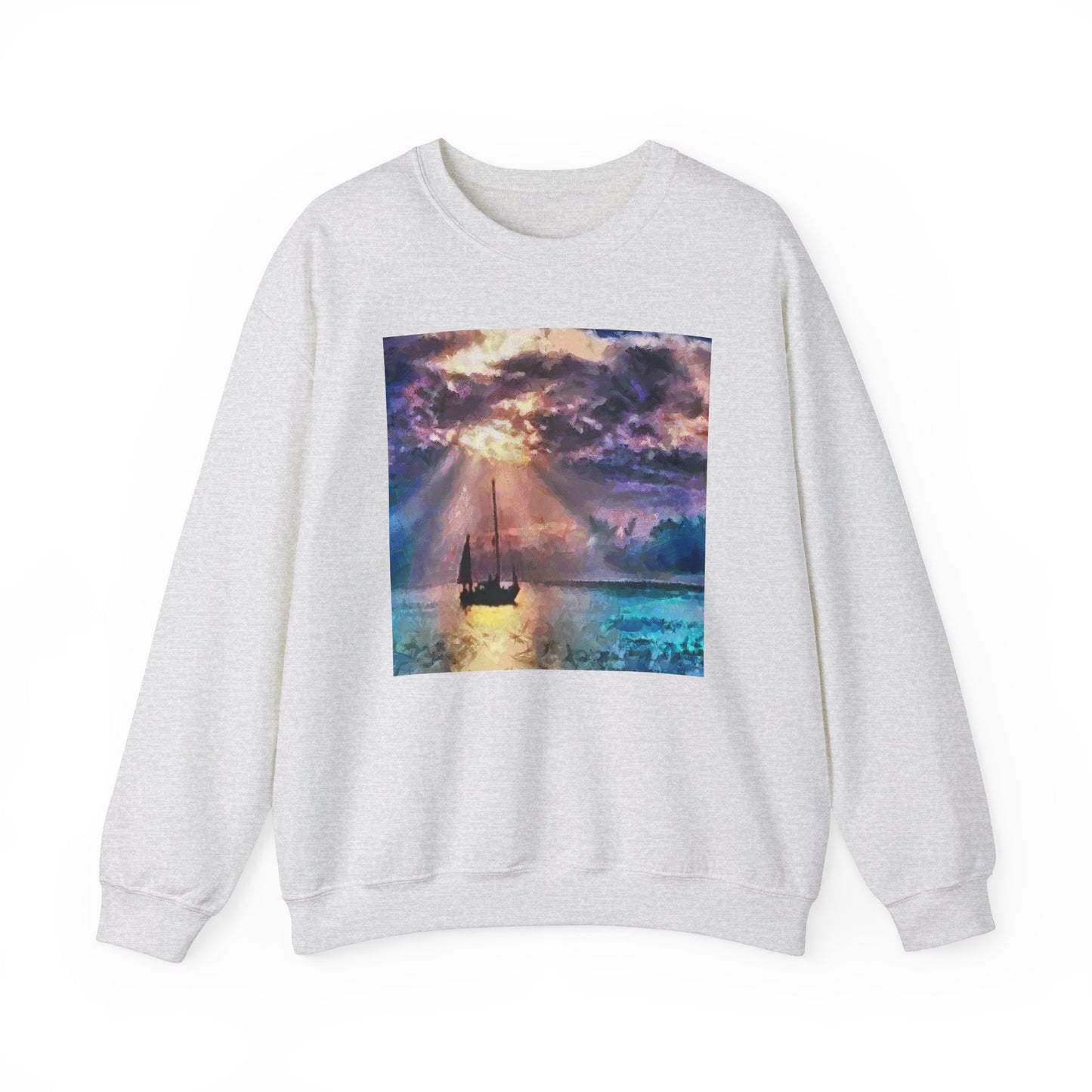 Greek Islands 'Aegean Enchantment' - Unisex 50/50 Crewneck Sweatshirt