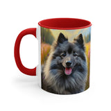 Keeshond 11oz Accent Mug