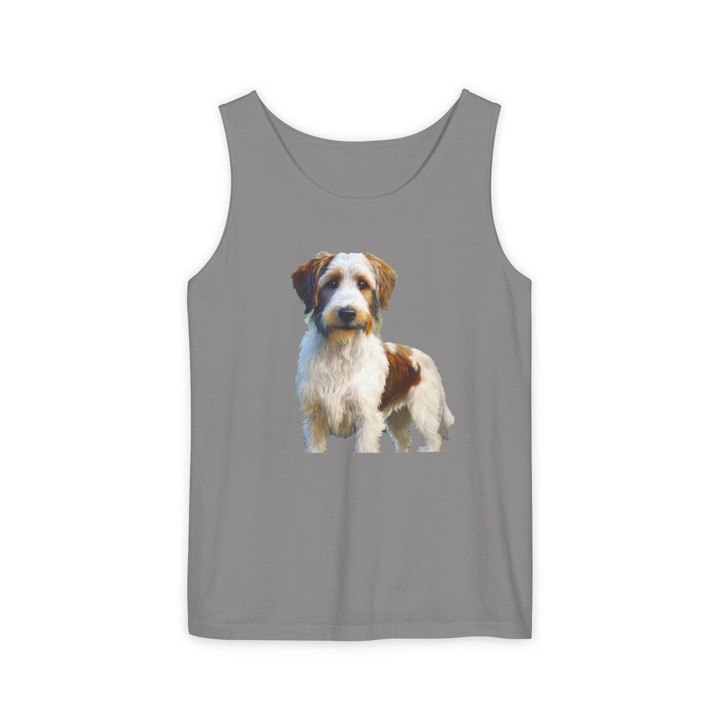 Kromfohrlander - Unisex Relaxed Fit Garment-Dyed Tank Top