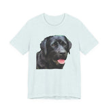 Labrador Retriever 'Rizzo' Unisex Jersey Short Sleeve Tee