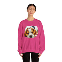 English Foxhound 'Sasha' Unisex 50/50 Crewneck Sweatshirt