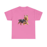 Australian Terrier Unisex Heavy Cotton Tee